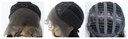 New Trends Soft  100% Real Human Hair Short Layered Straight Bob Lace Wig 8 Inches