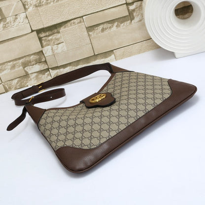 Gucci Aphrodite Medium leather shoulder bag 40x27cm